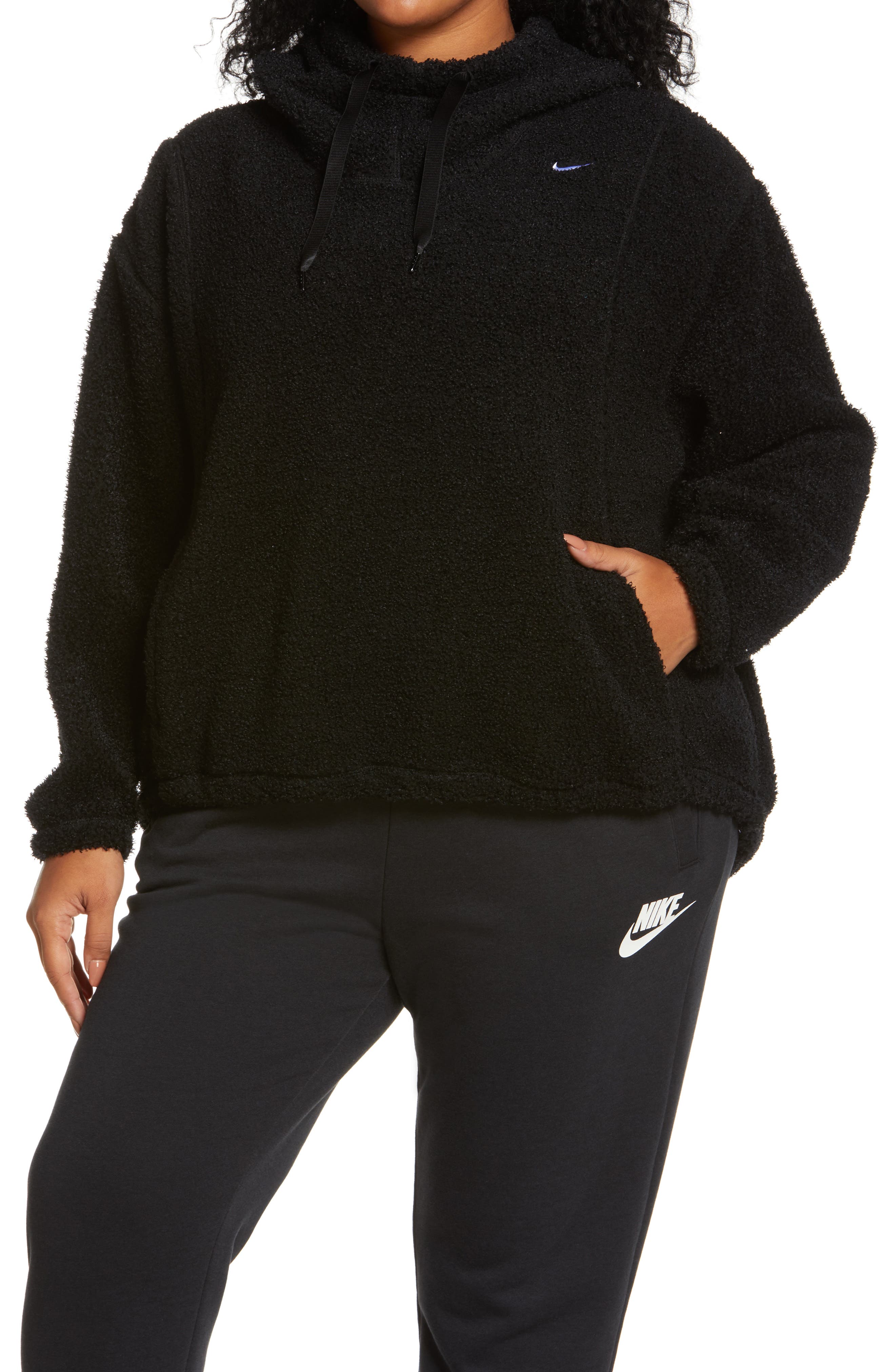 nike women's quarter zip sweatshirt