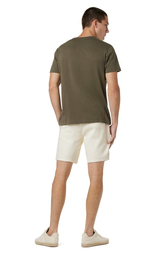 Joe's The Airsoft Slim Straight Leg Terry Chino Shorts In Chalk