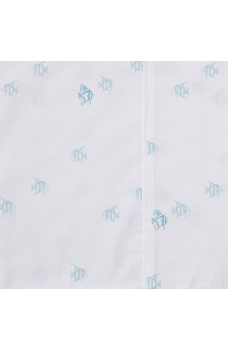 Tommy Bahama Angel Fish Cool Zone Cotton Sheet Set, Alternate, color, Light Blue
