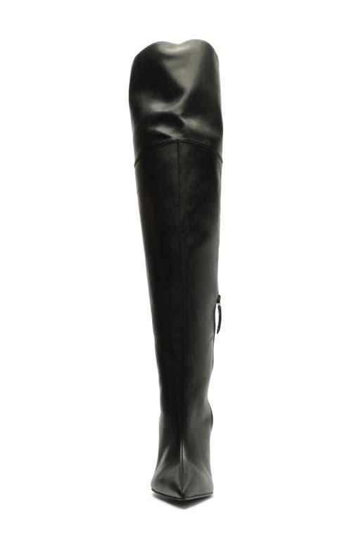 Shop Schutz Cate Over The Knee Boot In Black