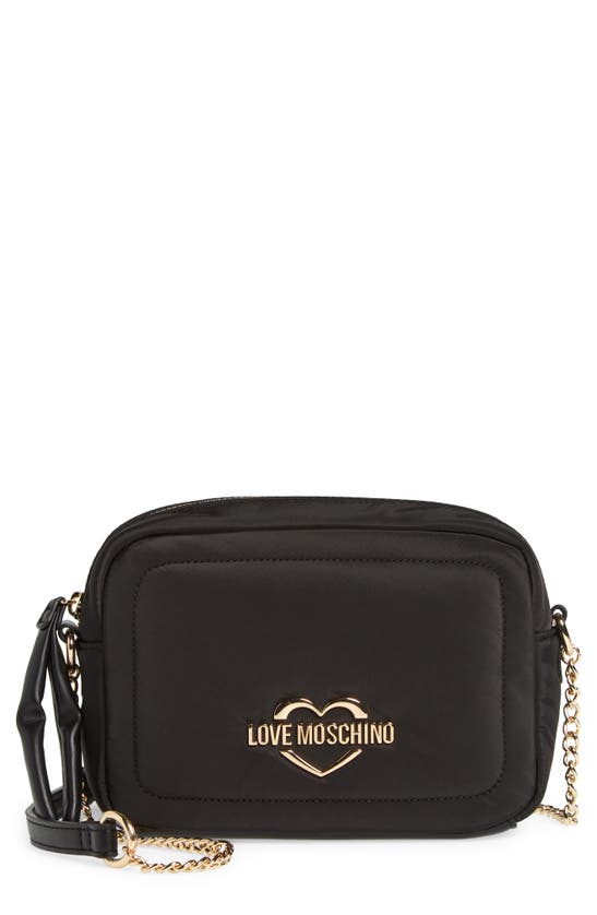 Love Moschino Borsa Crossbody Bag In Black