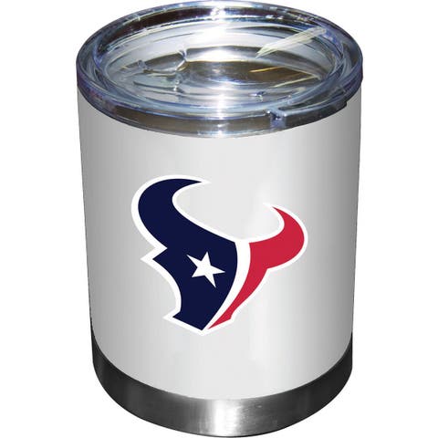 The Memory Company White Houston Texans Personalized 30oz. Stainless Steel Bluetooth Tumbler