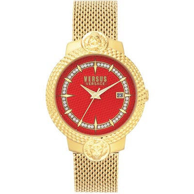 Versus Versace Mouffetard Mesh Bracelet Watch,