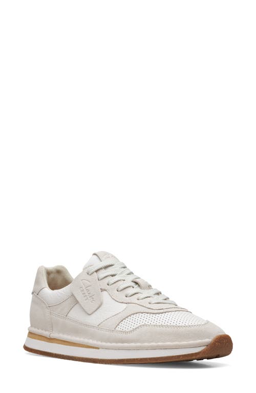 Clarks(r) Craftrun Tor Sneaker in White