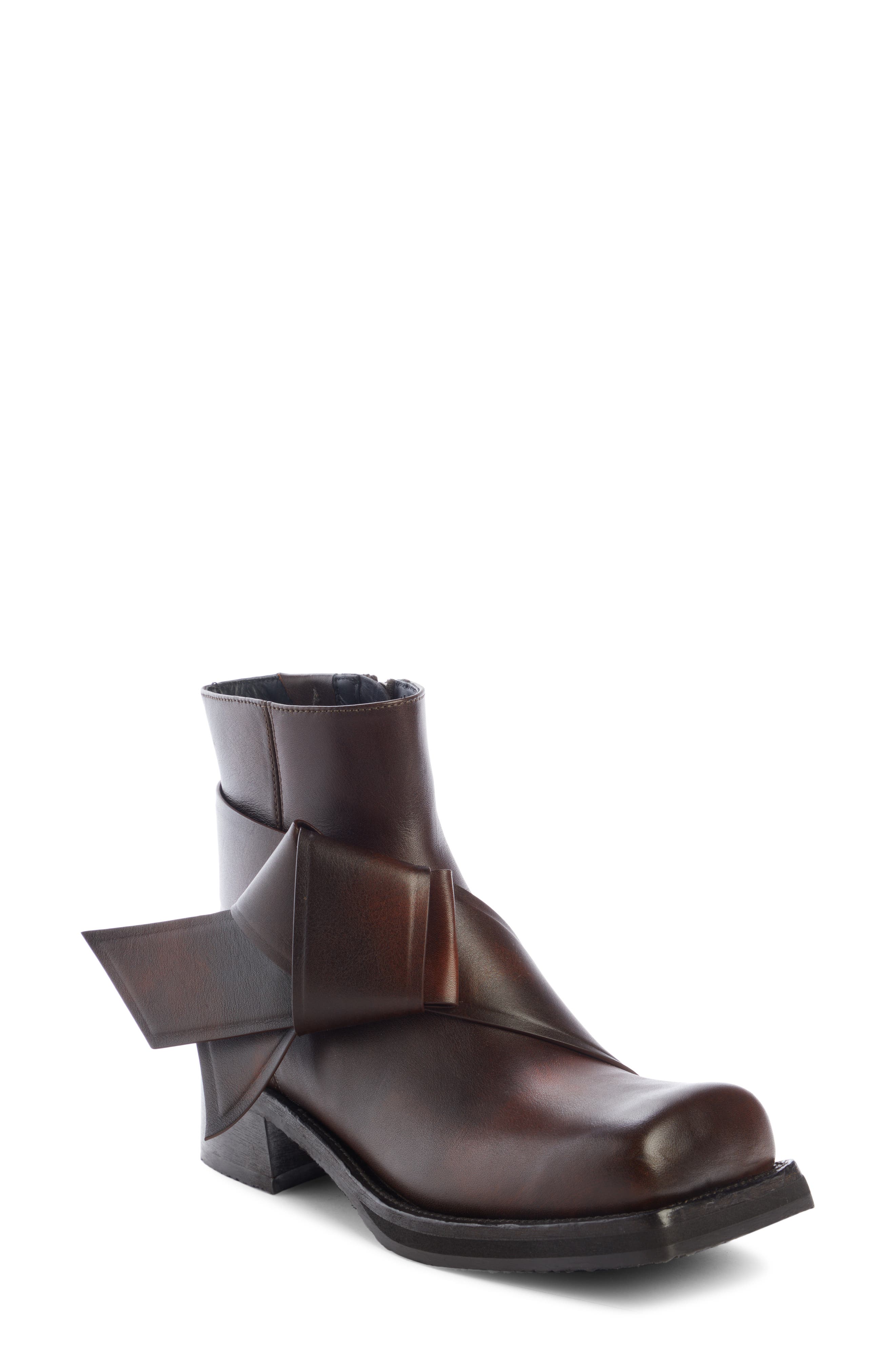 acne square toe boots