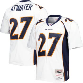 Mitchell & Ness Men's Steve Atwater White Denver Broncos 1998 Legacy  Replica Jersey