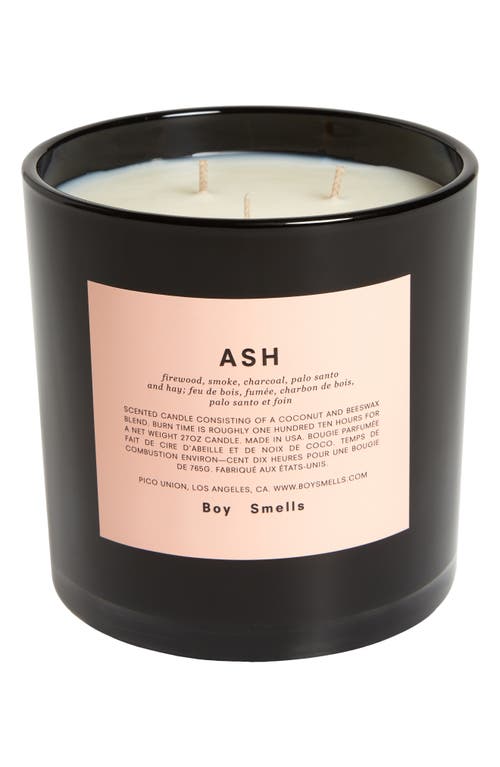 Boy Smells Ash Scented Candle at Nordstrom
