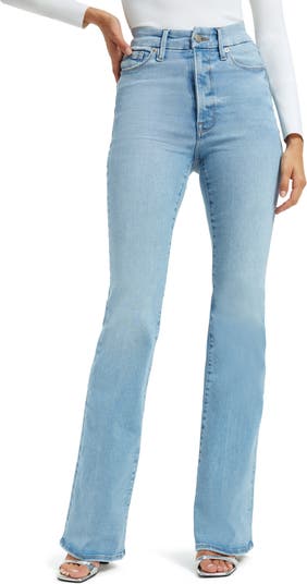 Good American Women's Always Fits Good Classic Bootcut Jeans