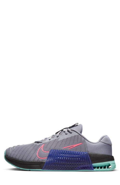 Shop Nike Metcon 9 Training Shoe In Cement Grey/black/concord