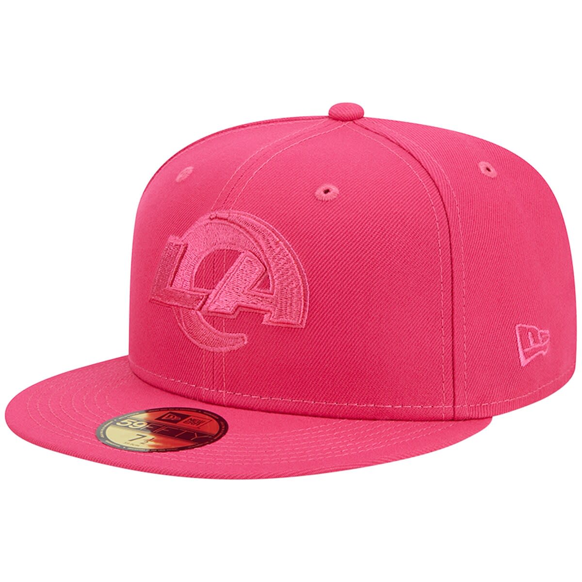 New Era Men's New Era Pink Los Angeles Rams Color Pack 59FIFTY Fitted ...