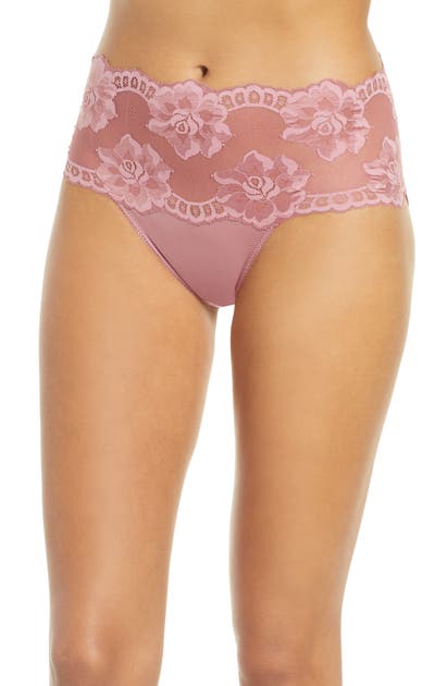 Wacoal Women's Light & Lacy Hi-Cut Brief Underwear 879363 - Macy's