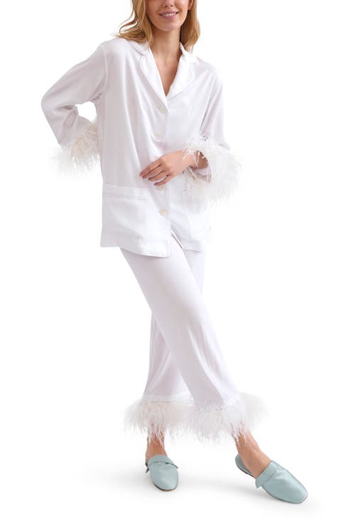 Women's Feather Pajamas & Robes