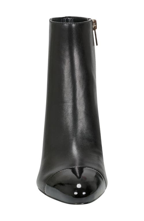 Shop Marc Fisher Ltd Aleea Cap Toe Bootie In Black