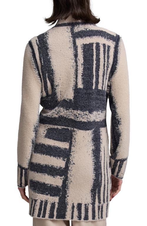 Nic + Zoe Nic+zoe Textured Double Knit Jacket In Neutral Multi
