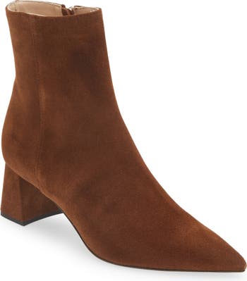 AGL Mimma Pointed Toe Block Heel Bootie Women Nordstrom