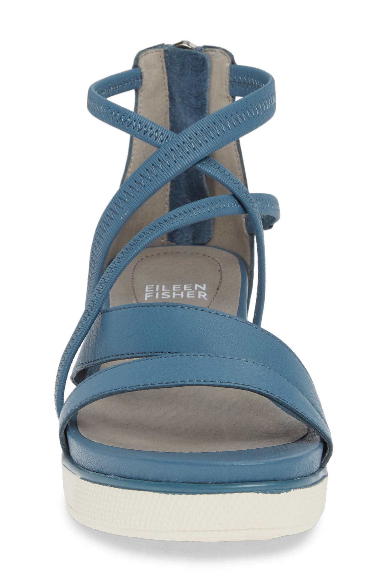 eileen fisher skip strappy platform sandal