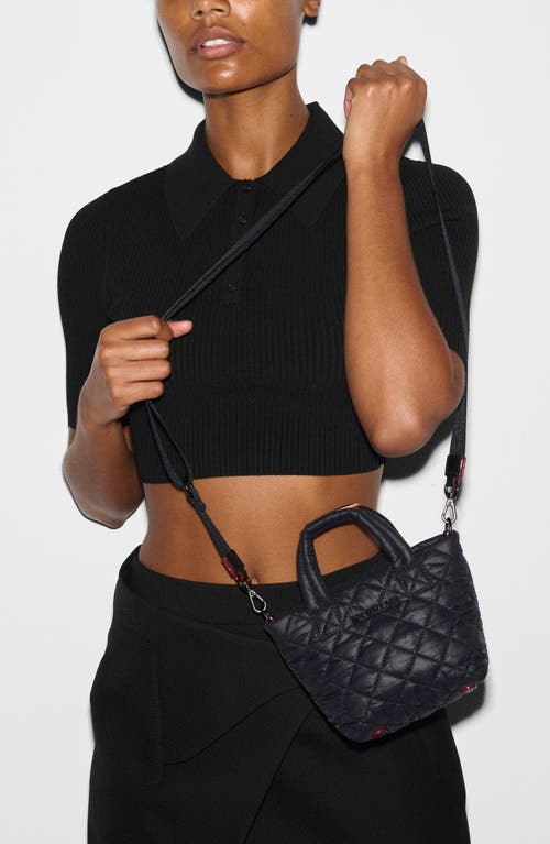 Mz Wallace Metro Deluxe Petite Tote Bag In Black
