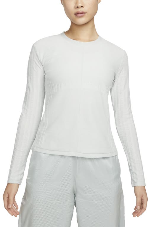 Nike Sportswear Dri-FIT ADV Long Sleeve Training Top in Light Silver/Light Pumice at Nordstrom, Size Xx-Large