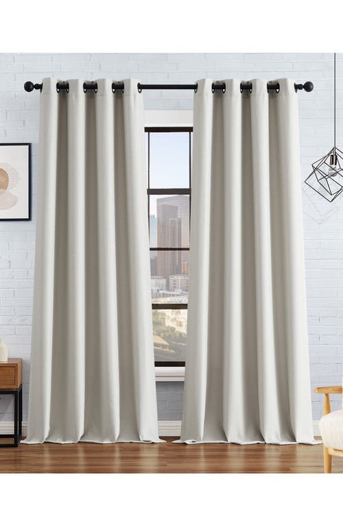 LUCKY BRAND LUCKY BRAND EMBER THERMAL SET OF 2 CURTAIN PANELS