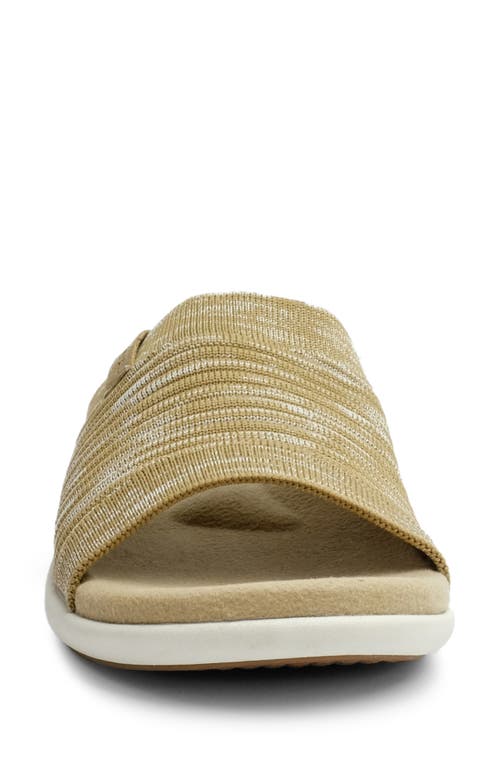 Revitalign Vanessa Slide Sandal In Beige