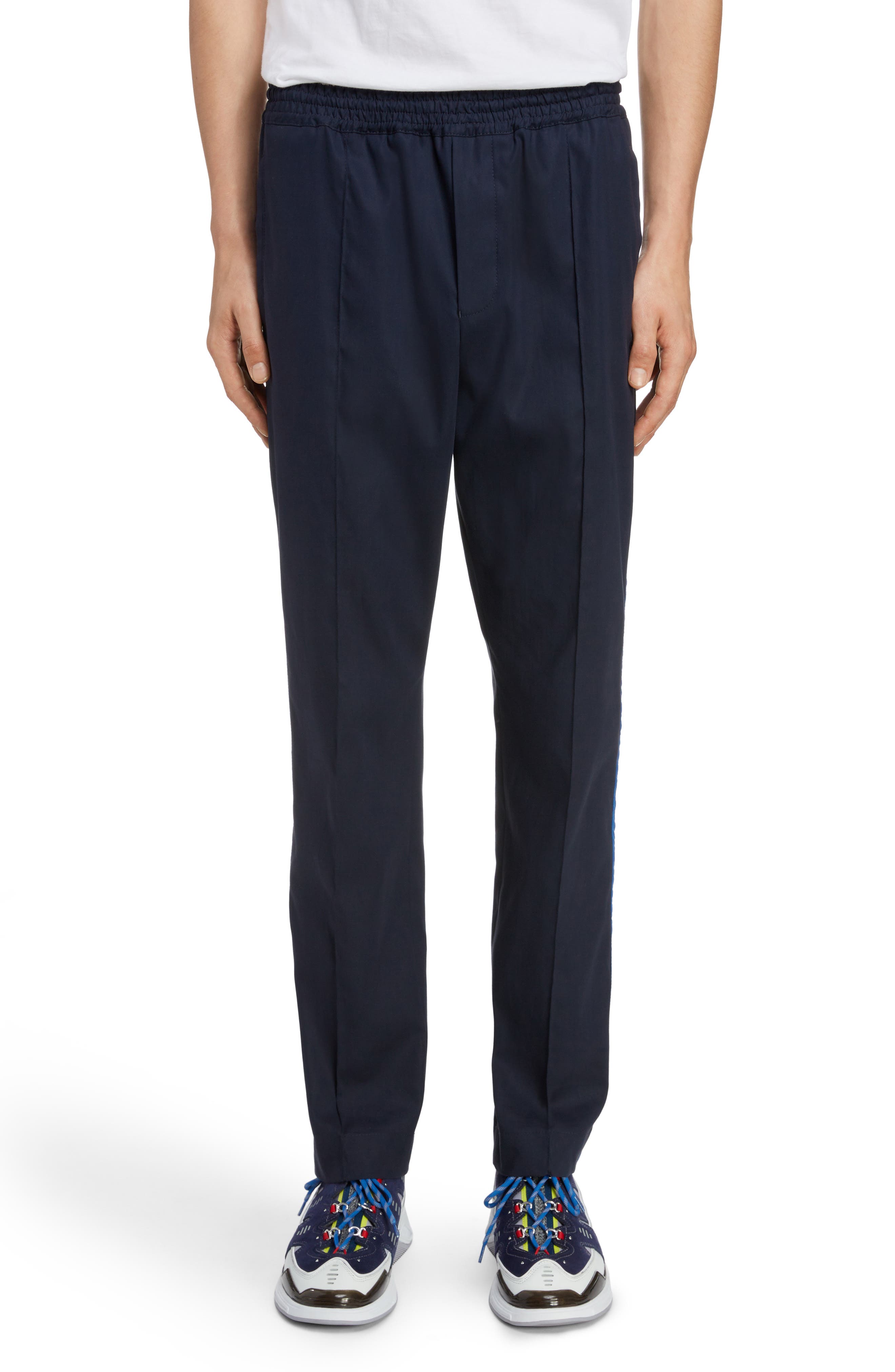 id knit track pants