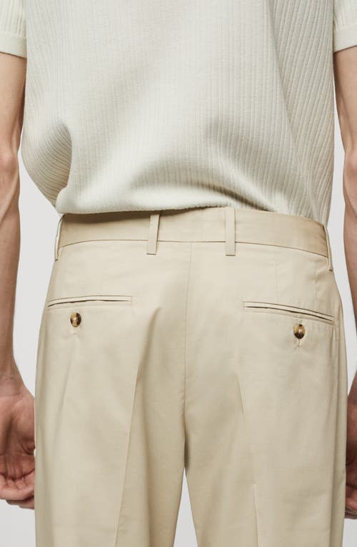 Mango Men's Solotex Slim-fit Pants In Beige