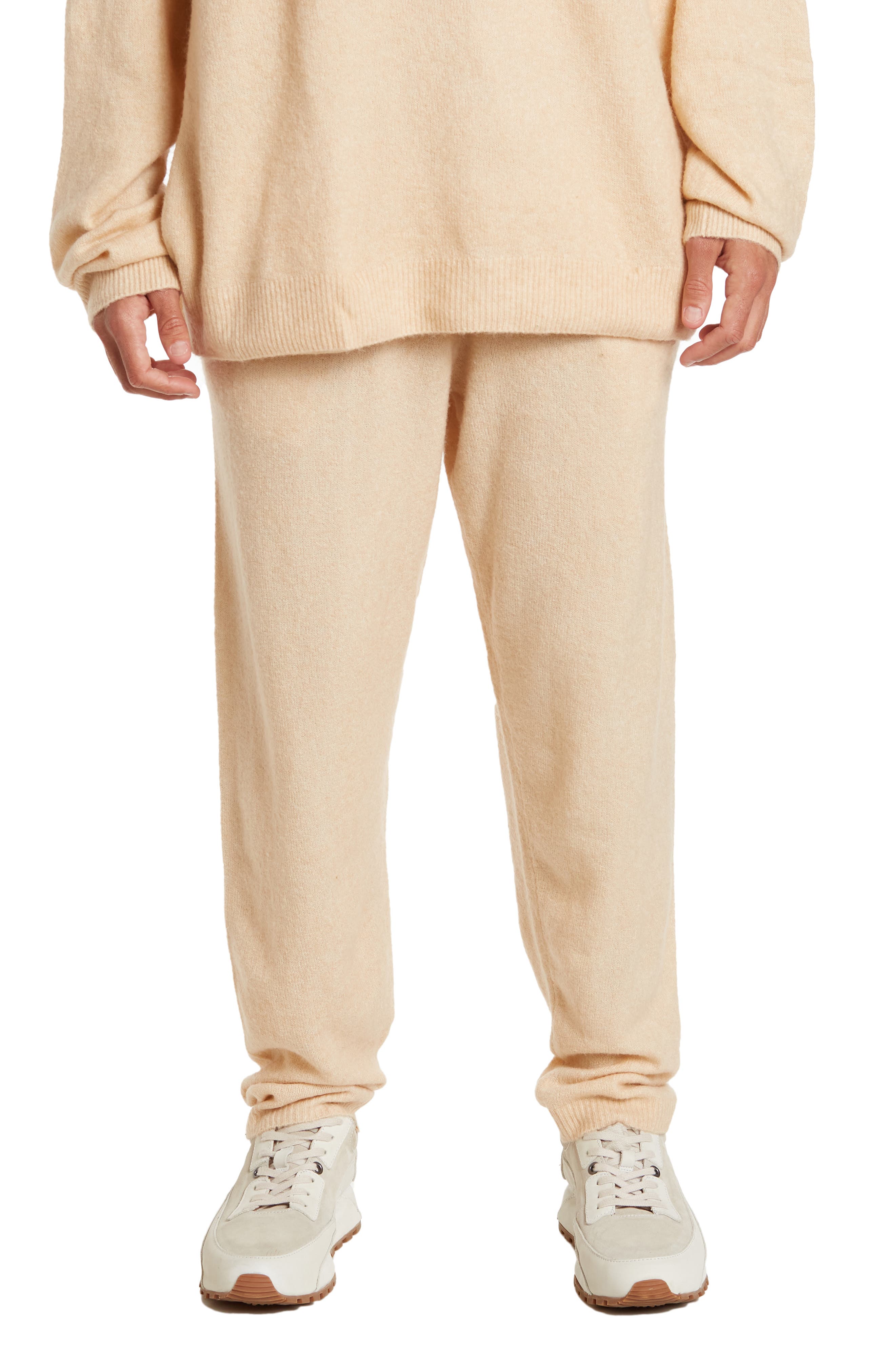 mens beige sweatpants