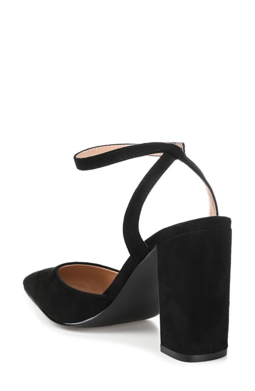 Shop Journee Collection Tyra Pump In Black