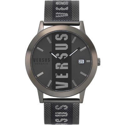 Versus Versace Barbes Logo Mesh Watch, 4m