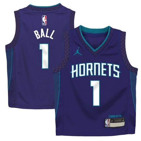 LaMelo Ball Charlotte Hornets Jordan Brand Preschool 2022/23 Replica Jersey  - City Edition - Black