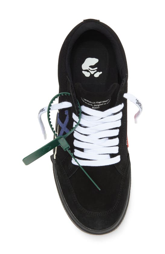 Shop Off-white Vulcanized Low Top Sneaker In Black