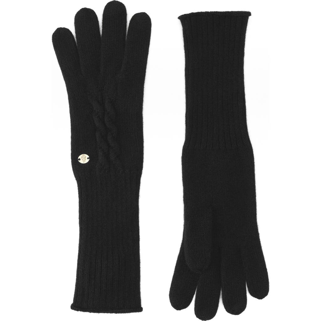 Helen Kaminski Alma Cashmere Gloves in Black