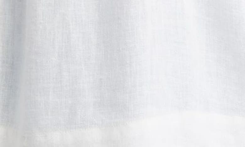 Shop Rails Frances Linen Blend Button-up Shirt In White