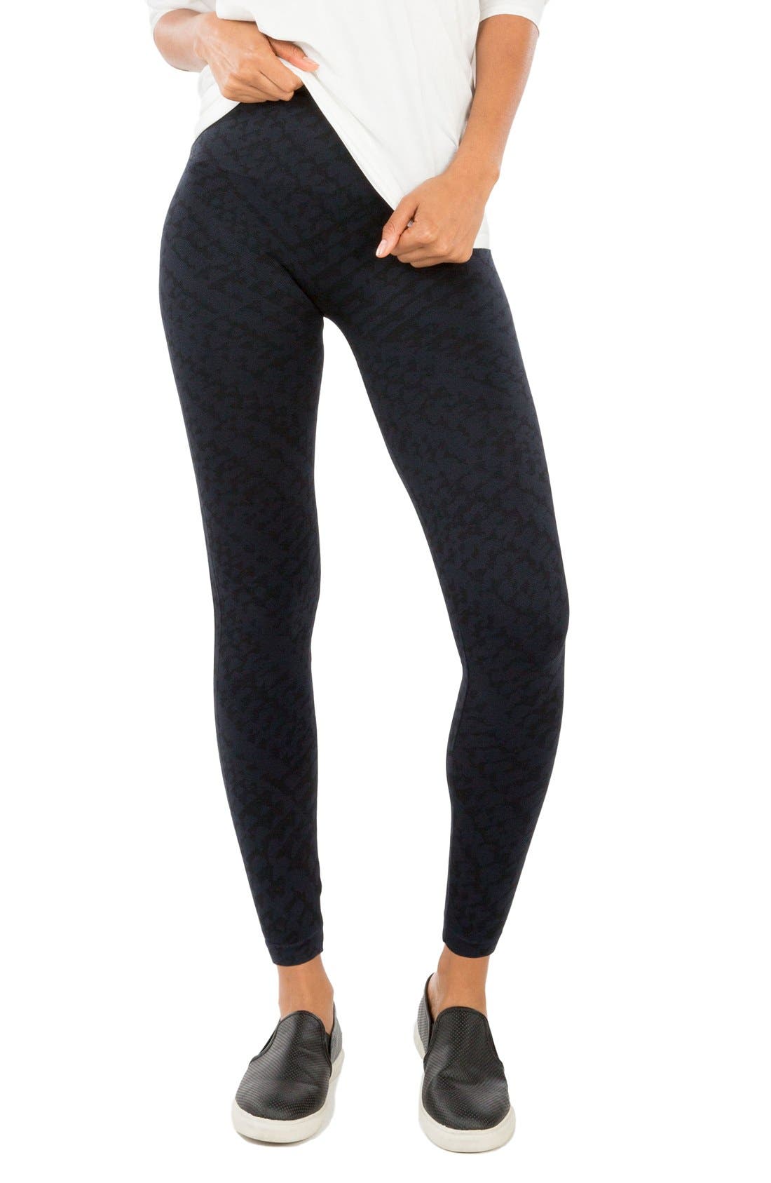 SPANX® Seamless Print Leggings Nordstrom