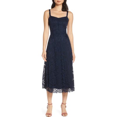 Fraiche By J Lace Ballet Dress, Blue