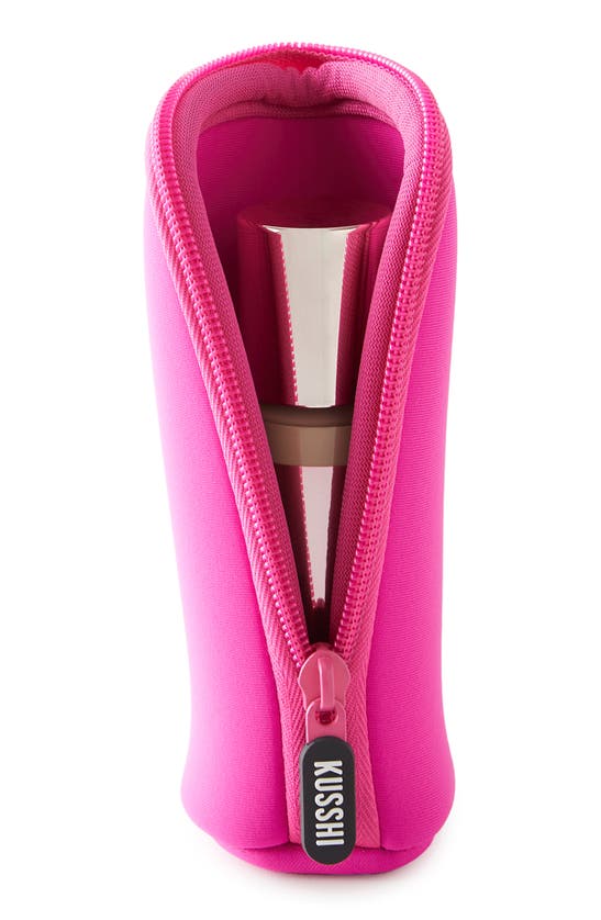 Shop Kusshi Set Of 4 Travel Bottle Protectors In Pink