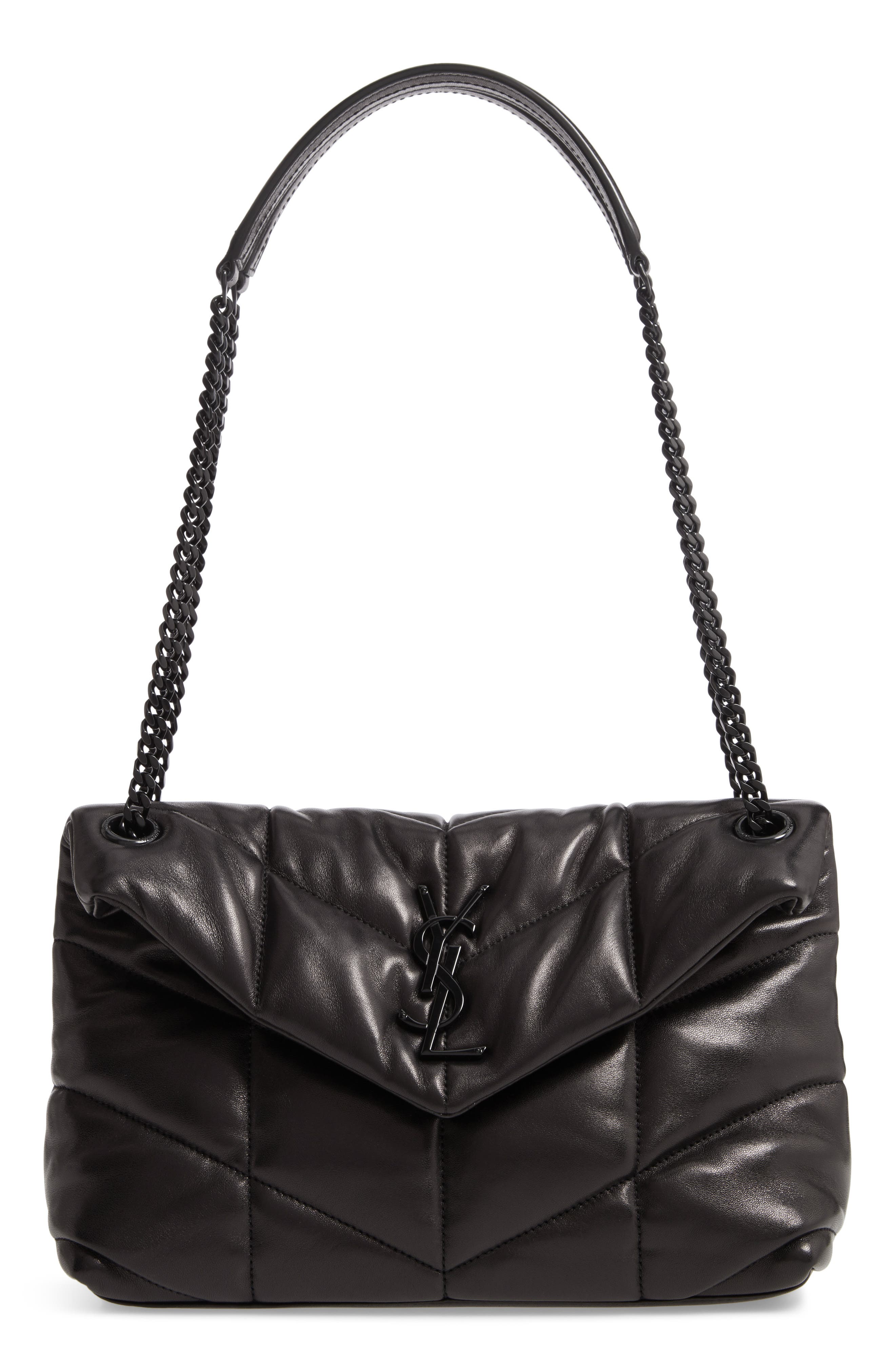 saint laurent small loulou puffer shoulder bag