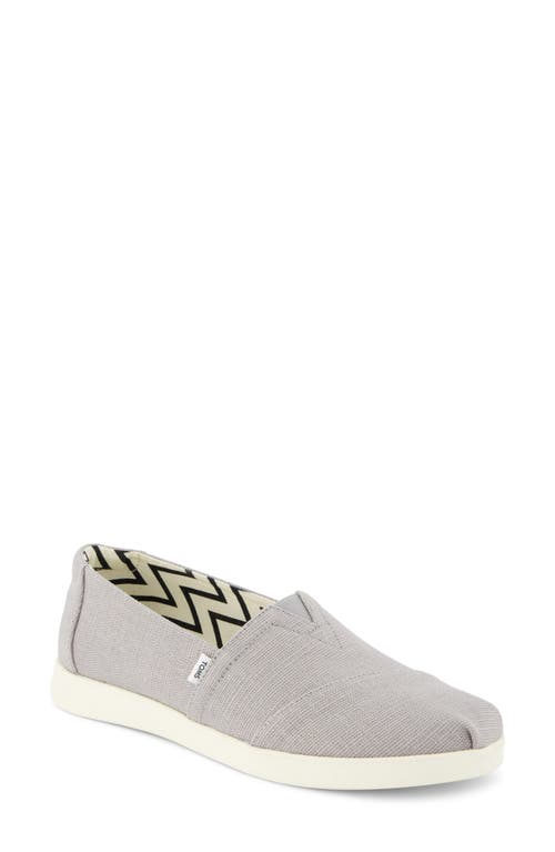 Shop Toms Alpargata Plus Slip-on In Grey