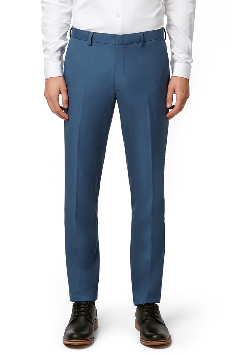 Topman Skinny Fit Blue Suit Trousers | Nordstrom