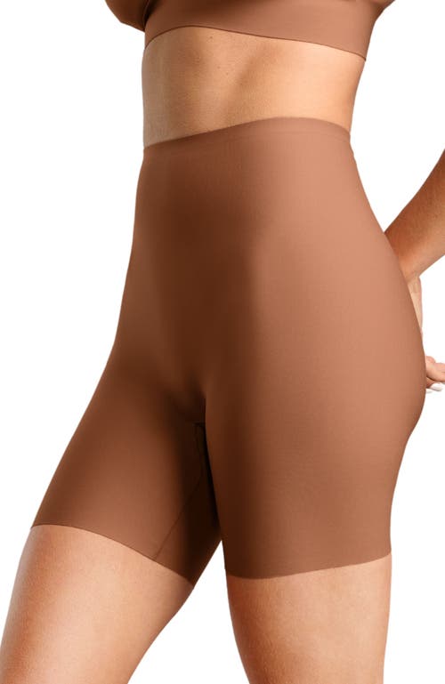 Shop Siella No-show Bike Short In Toffee