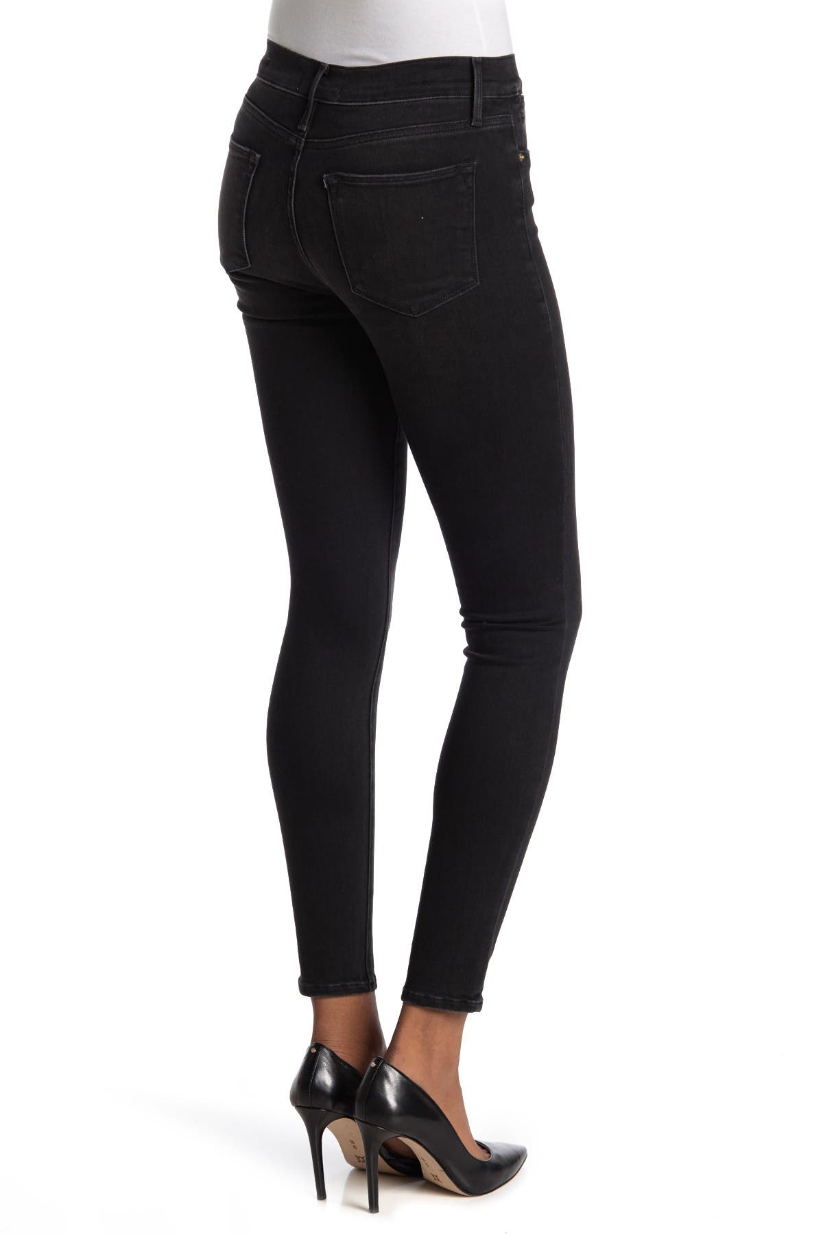 FRAME Le High Skinny Ankle Jeans 
