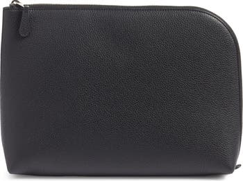 The Row Large Leather Zip Pouch | Nordstrom