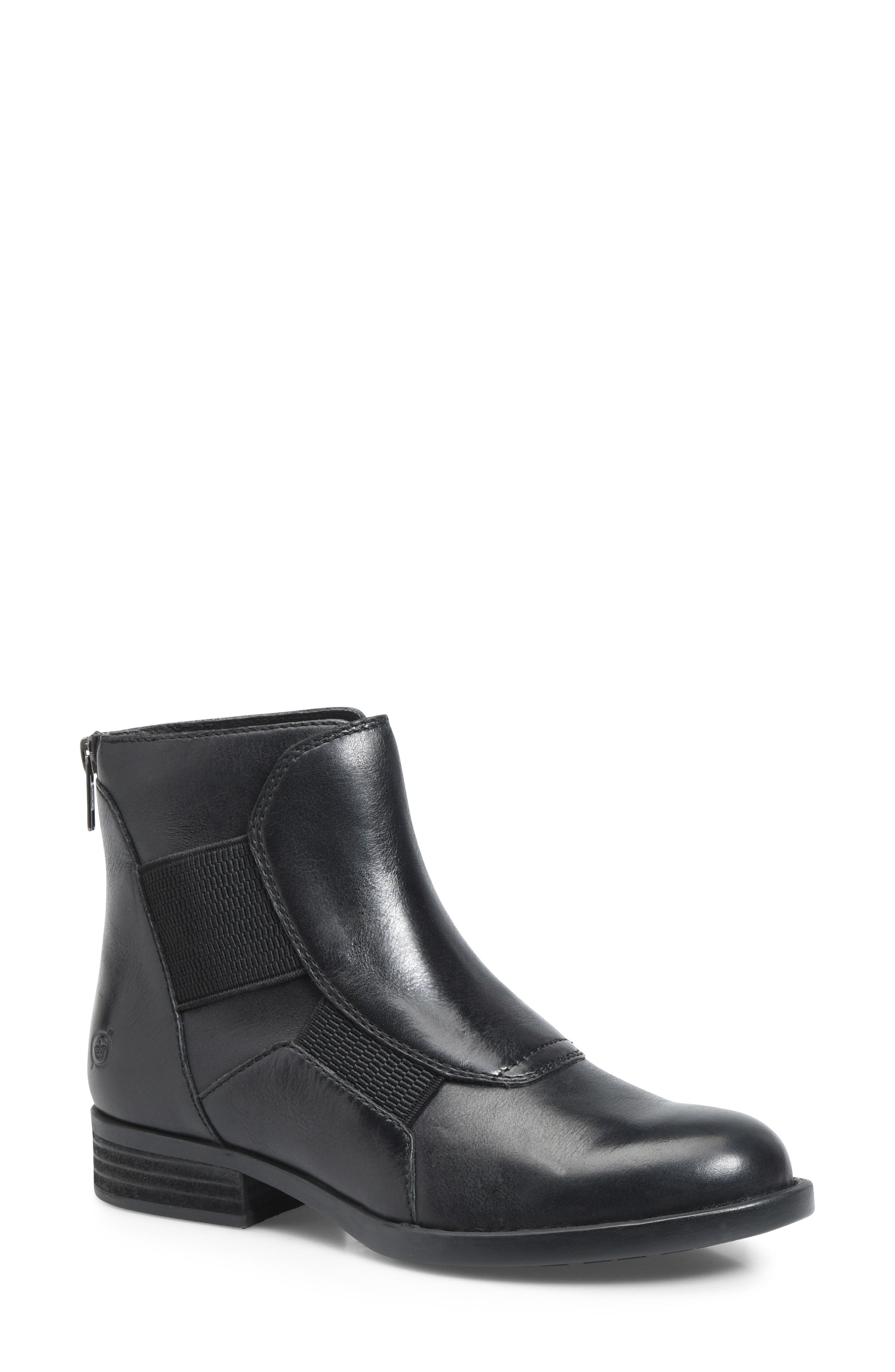 born reid leather bootie