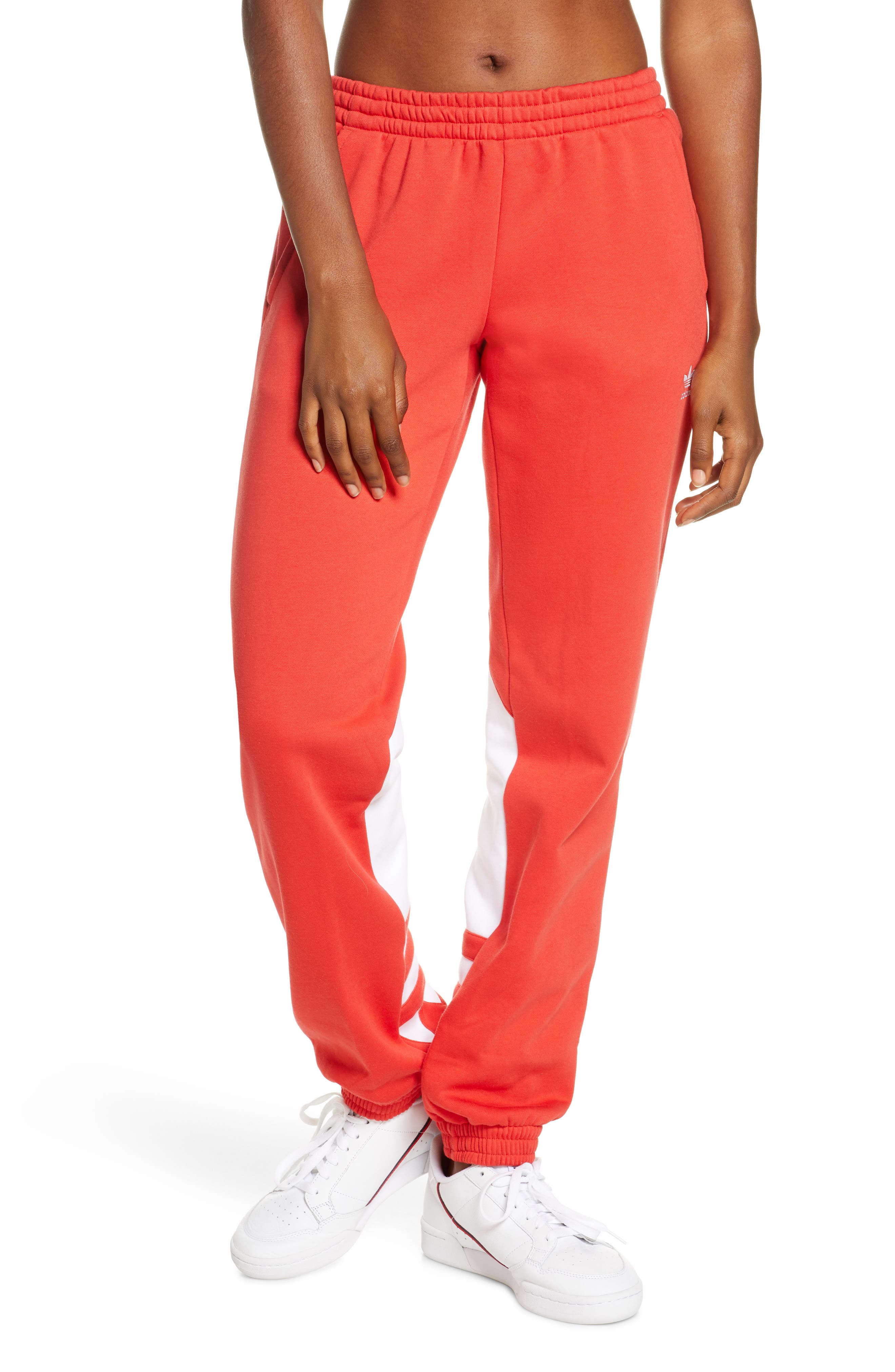 adidas originals large logo sweatpants