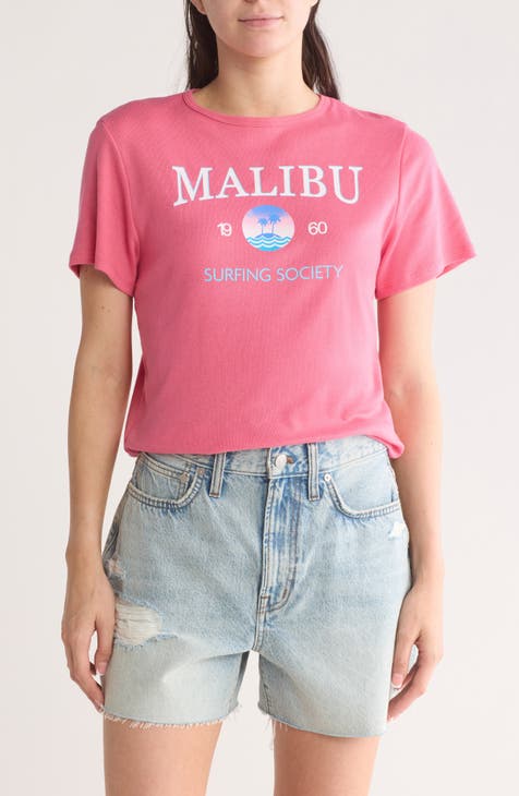 Malibu Surfing Club Graphic T-Shirt