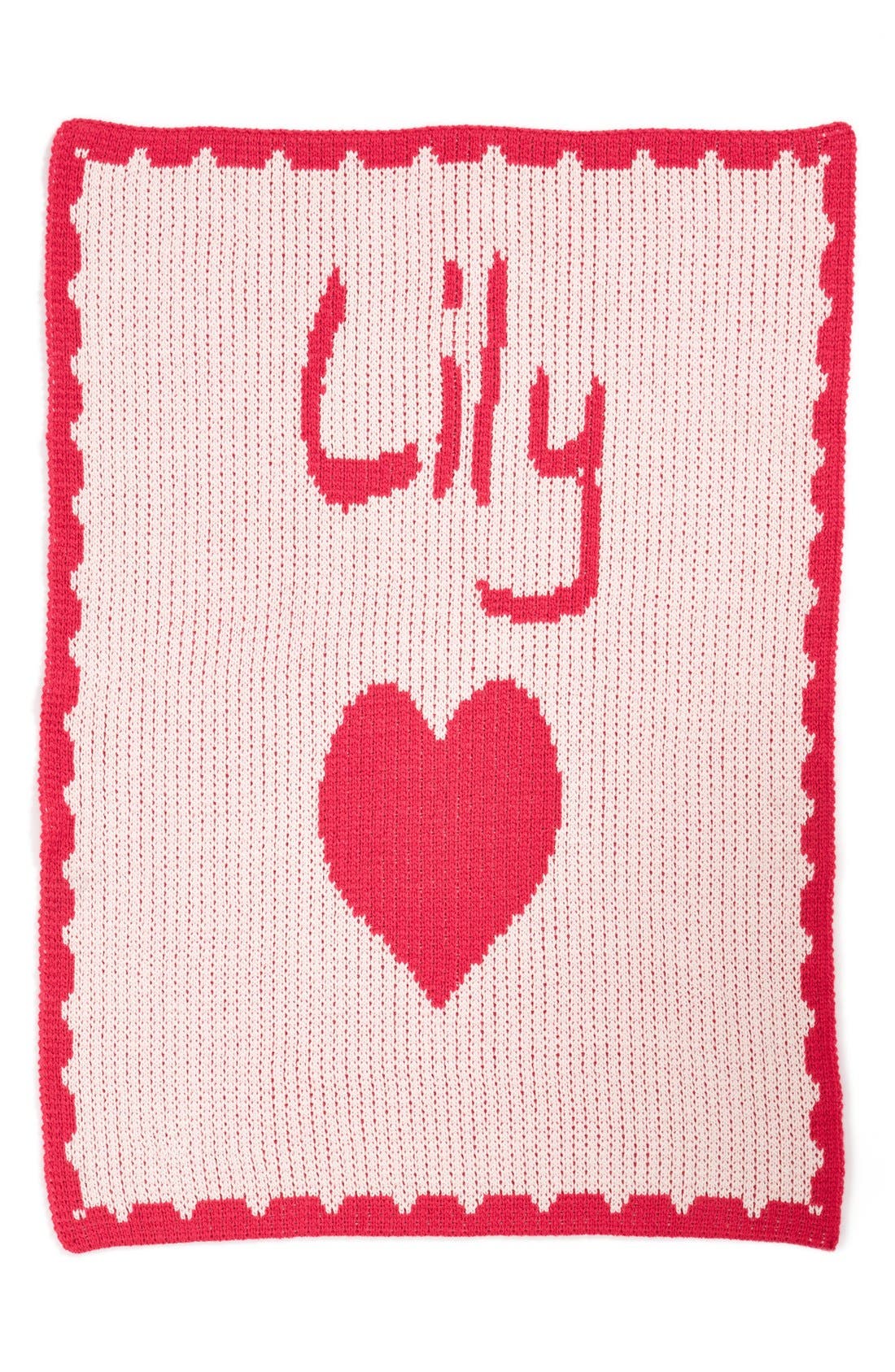 Butterscotch Blankees 'Hearts Small' Personalized Stroller Blanket