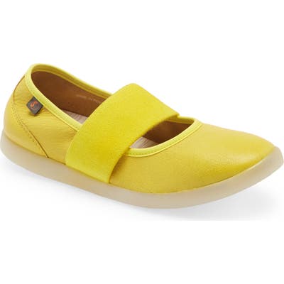 Softinos By Fly London Lynn Flat, Yellow