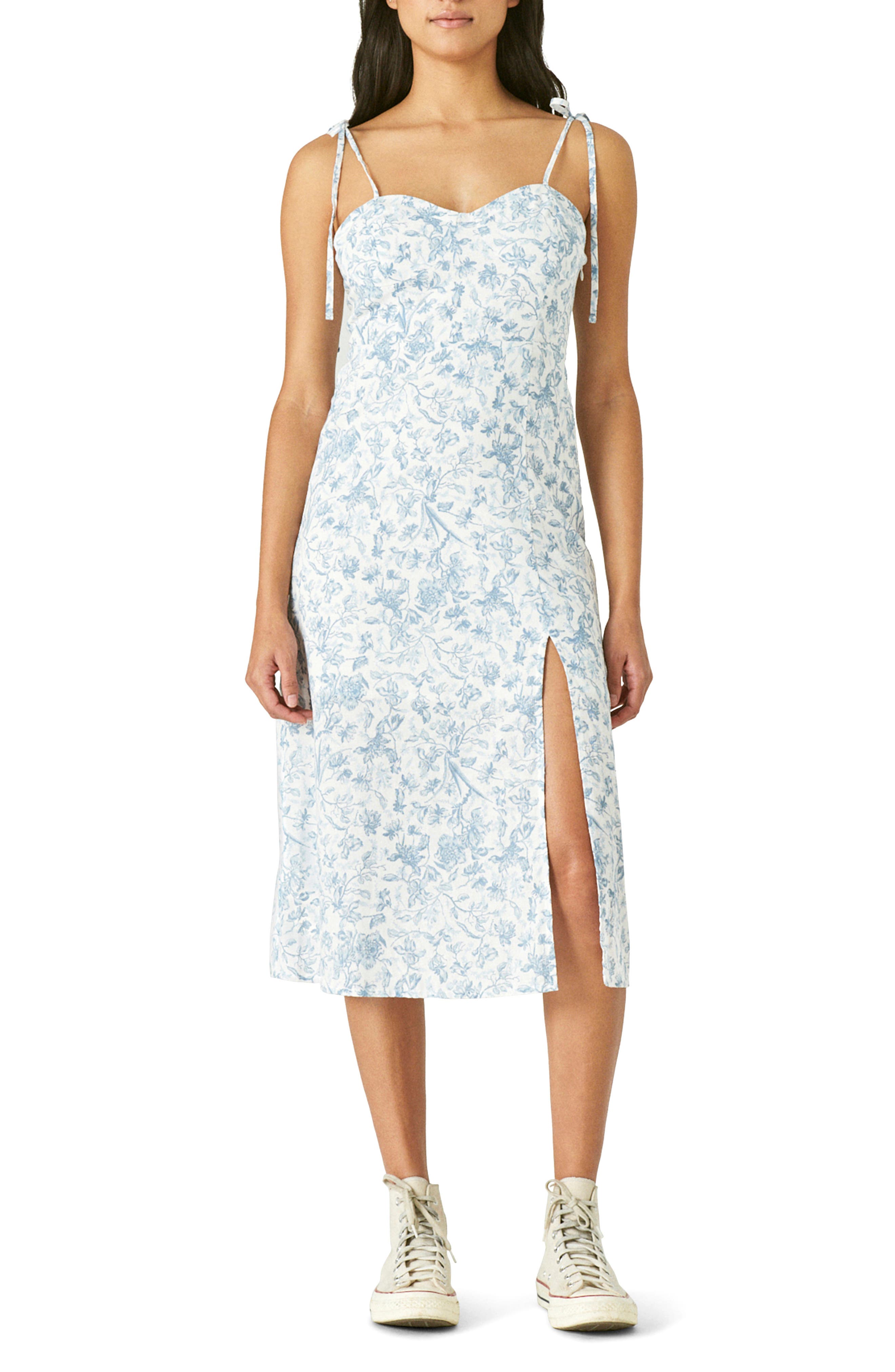 Lucky Brand Floral Sleeveless Cotton 