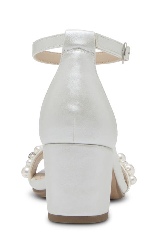 Steve Madden Jcarrson Ankle Strap Sandal In Pearl