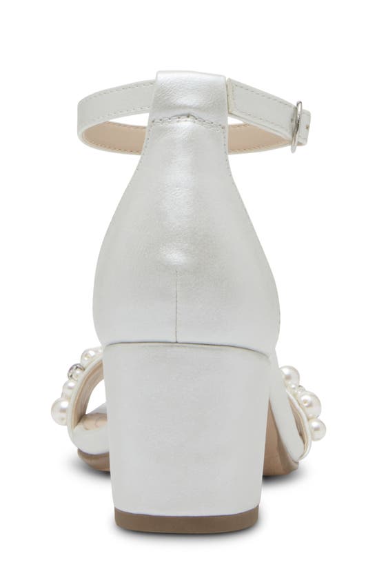 Shop Steve Madden Jcarrson Ankle Strap Sandal In Pearl